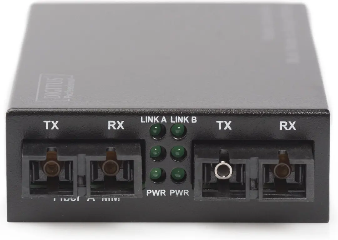 Digitus DN-82124 Mediaconverter 1000BASE-SX SC Duplex - 1000 MBit/s - afbeelding 2 van 6