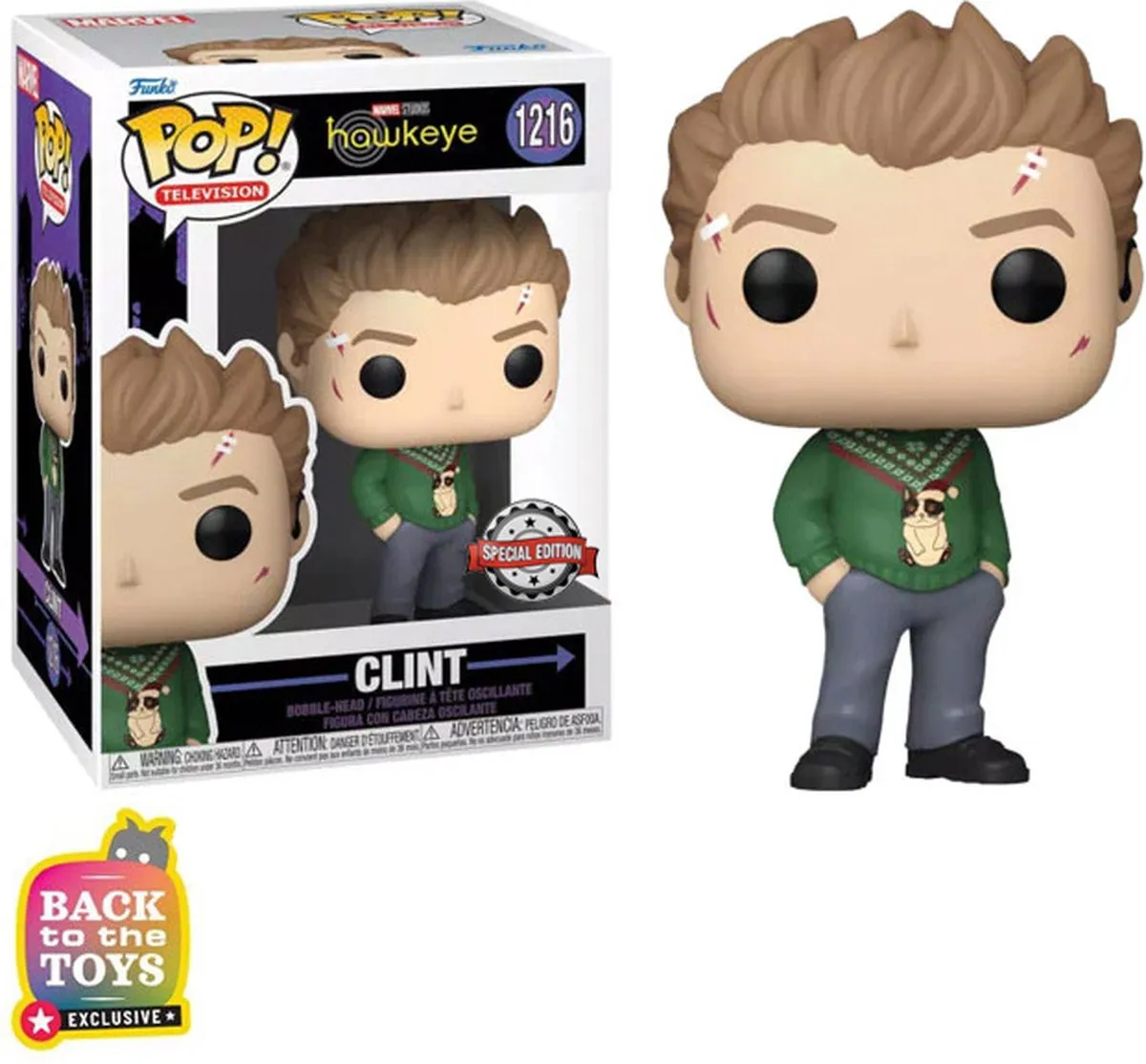 Funko Pop! Hawkeye Clint Barton Special Edition #1216