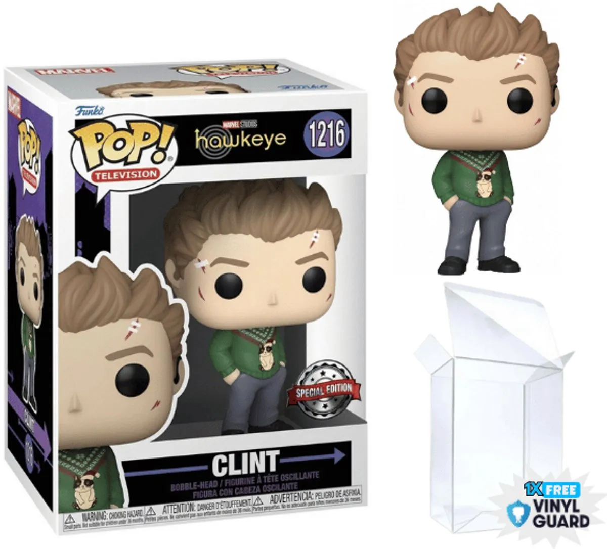 Funko Pop! Hawkeye Clint Barton Special Edition #1216 - Veelkleurig