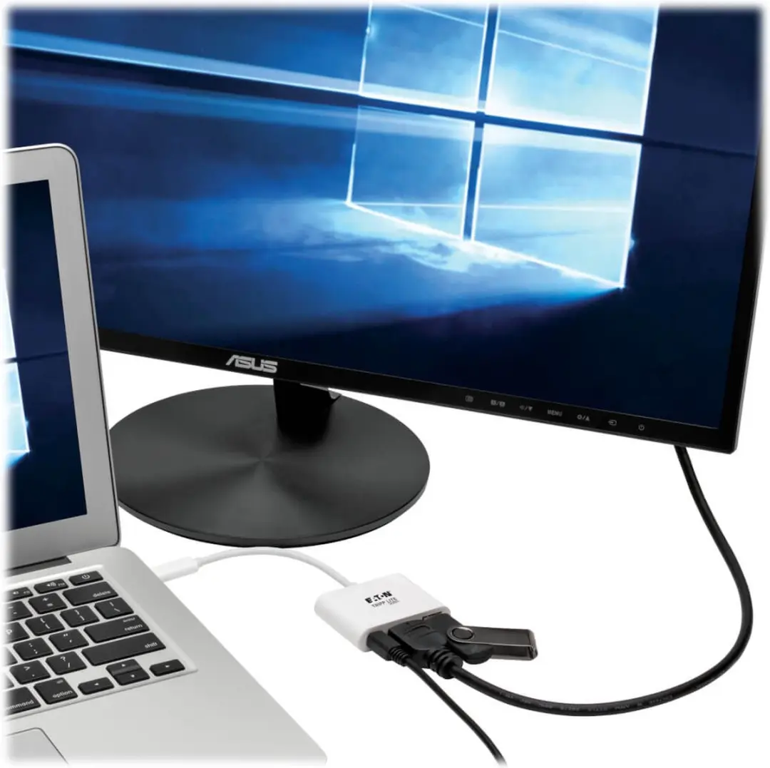 Tripp Lite U444-06N-HU-C USB-C naar HDMI Adapter - Wit - afbeelding 3 van 6