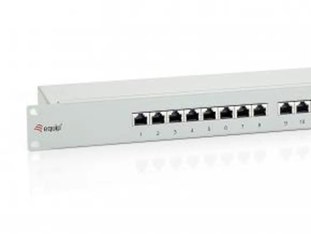 Equip Patch Panel 16-Port Cat.6 1U - Grijs - afbeelding 3 van 6