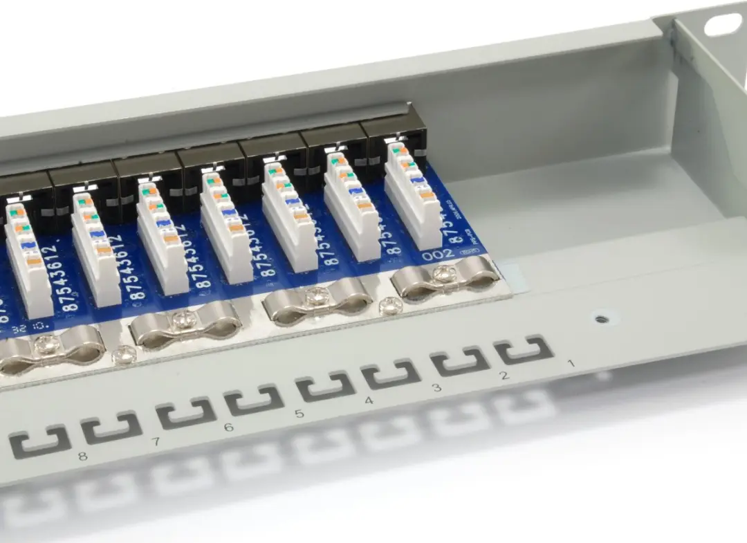 Equip Patch Panel 16-Port Cat.6 1U - Grijs - afbeelding 6 van 6
