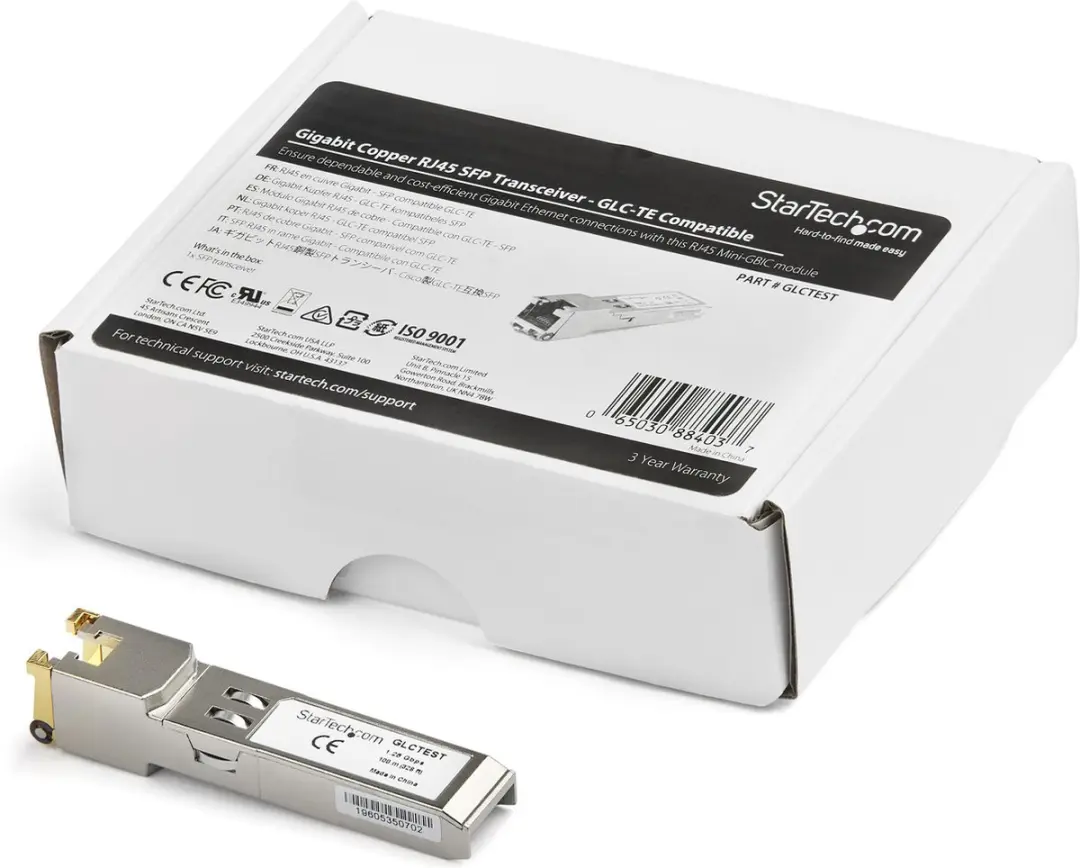 Startech GLCTEST MultiMode SFP Glasvezelmodule - Zilver - afbeelding 5 van 6