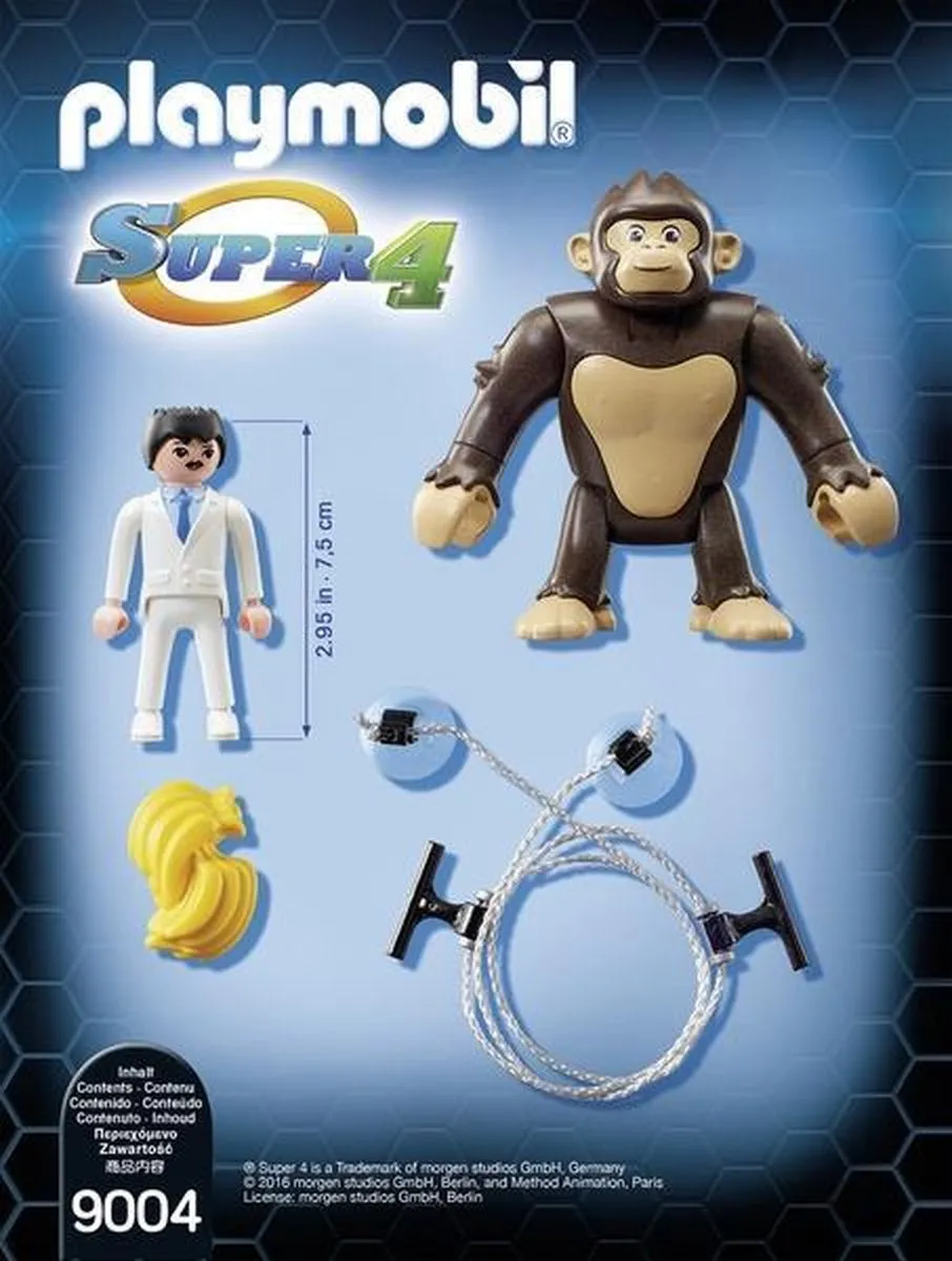 Playmobil 9004 Super 4 Reuzenaap Gonk - Multi Color