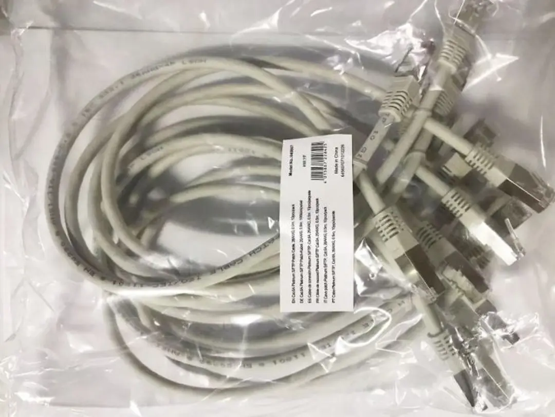Equip CAT6A S/FTP Patchkabel 0.5m - 10 Stuks - afbeelding 4 van 4