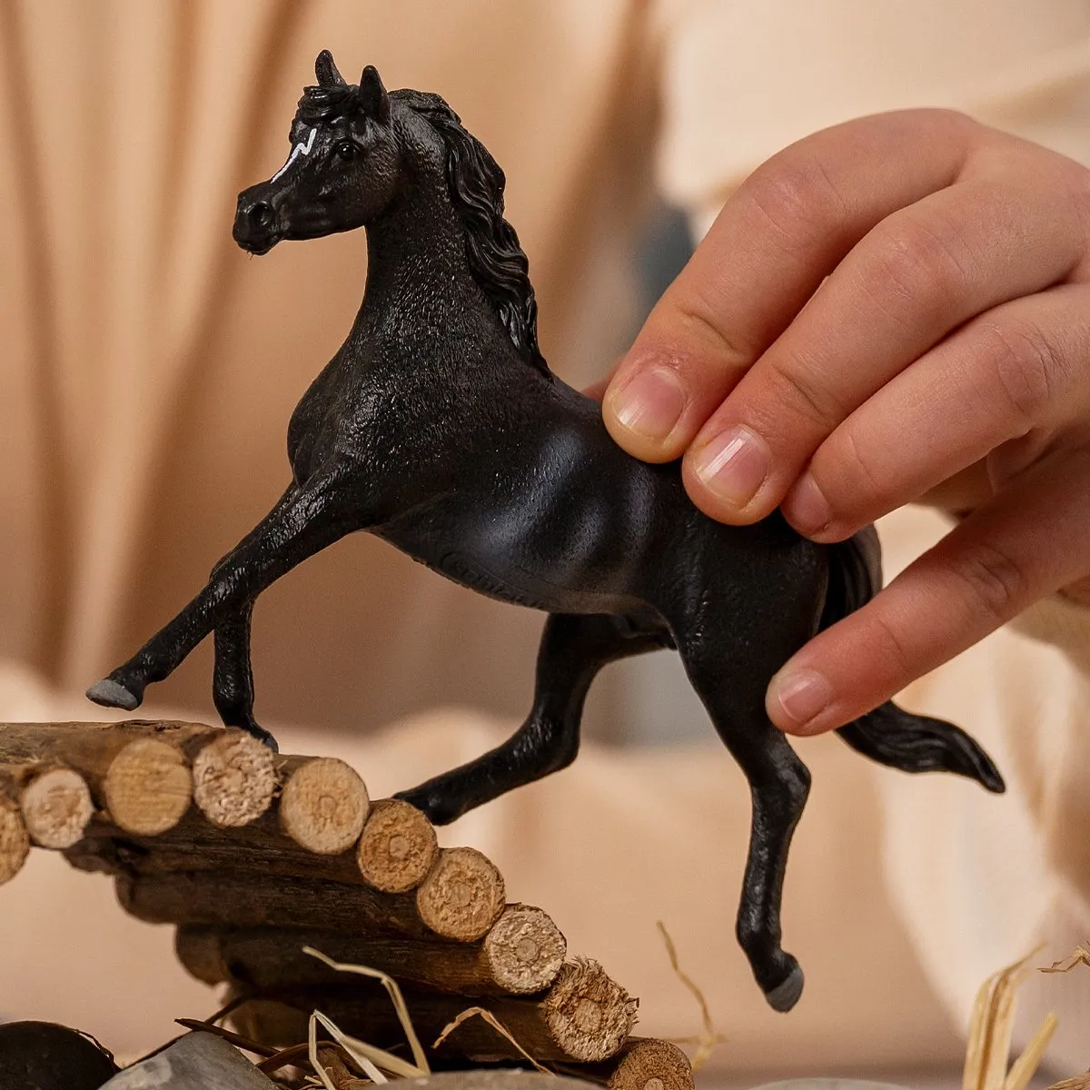 Schleich Horse Club Arabische Hengst Speelfiguur 13981 - Multicolor