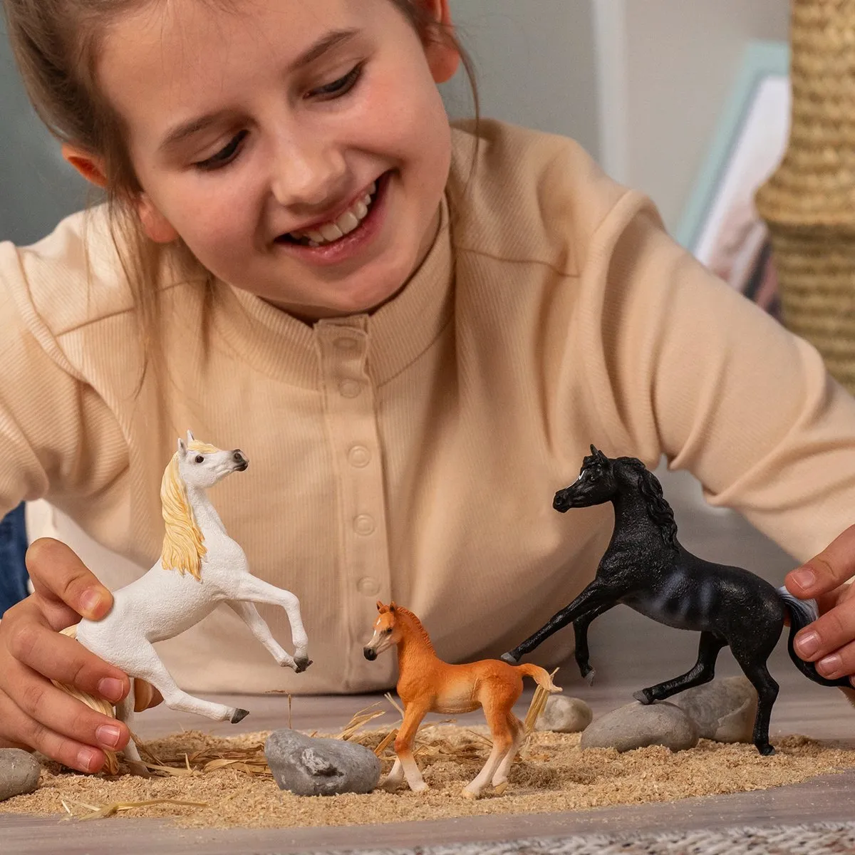 Schleich Horse Club Arabische Hengst Speelfiguur 13981 - Multicolor