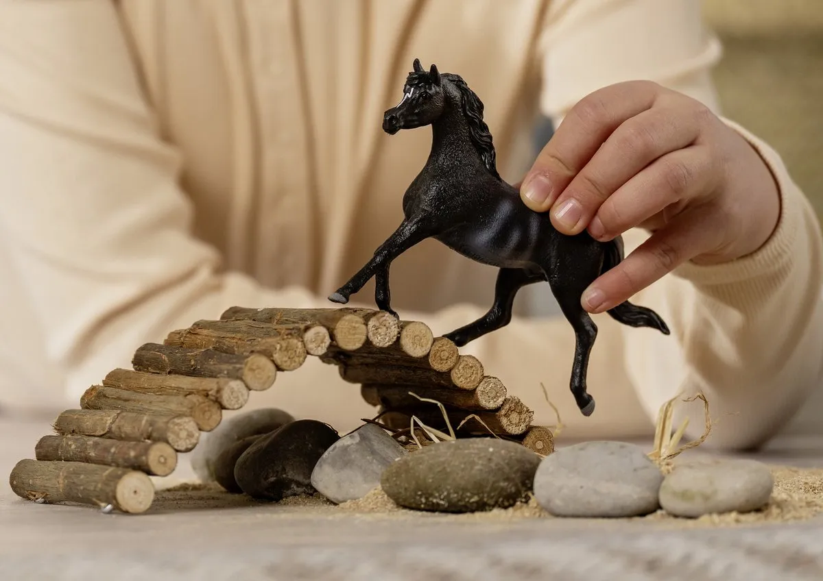 Schleich Horse Club Arabische Hengst Speelfiguur 13981 - Multicolor