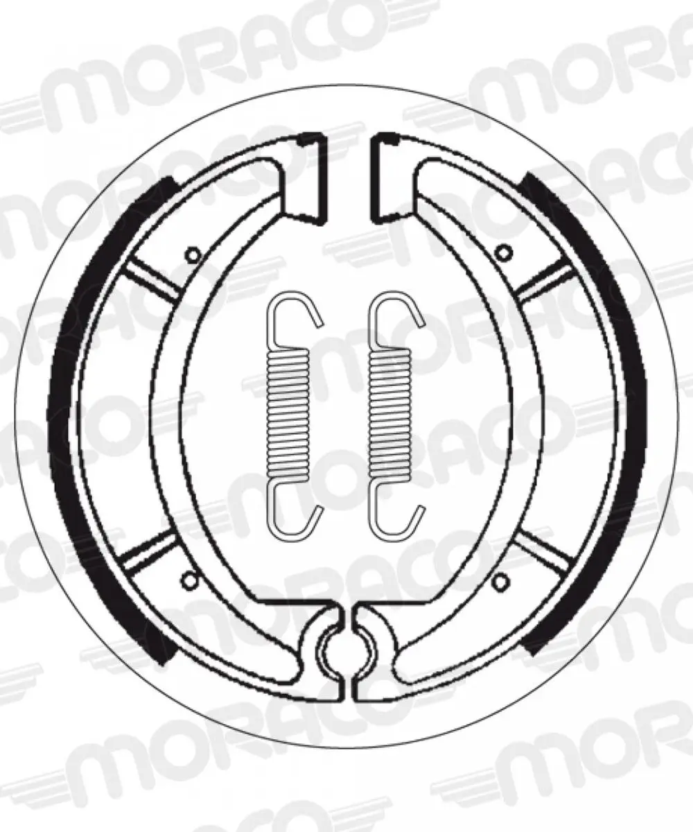 Mâchoire de frein SBS pour Moto Yamaha 600 XTZ tenere 1983 à 1987 2037 Neuf