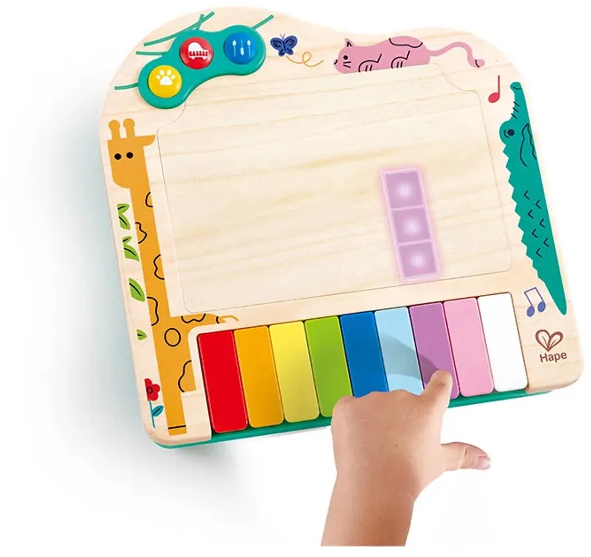 Hape Pixel Piano - Multicolor - afbeelding 6 van 6