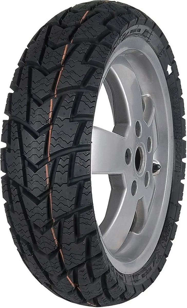 Mitas Mc32 Win Scoot 62p TL Scooterbanden - Zilver 130/70 R12