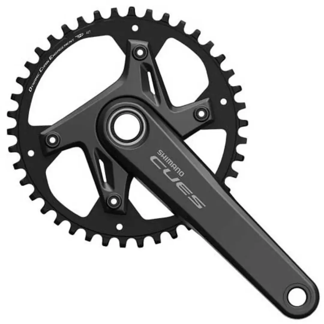 Shimano Cues FC-U6040-1 Crankstel 40T - 172.5mm - Zilver