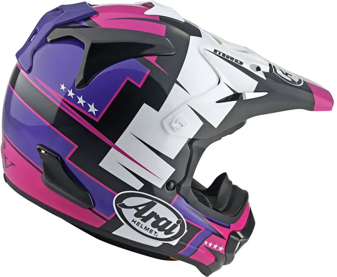 Arai MX-V EVO Battle Crosshelm - L - Paars