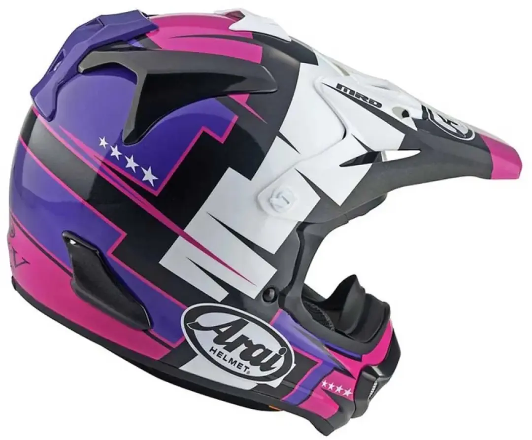 Arai MX-V EVO Battle Crosshelm - L - Paars