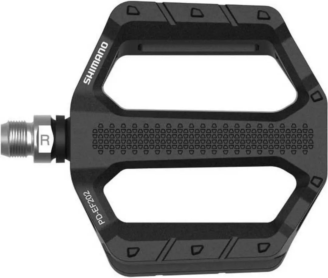 Shimano PD-EF202 Vlakke Pedalen - Zwart