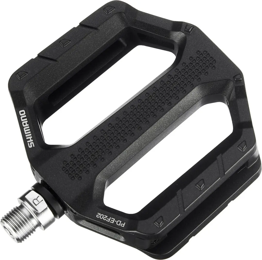 Shimano PD-EF202 Vlakke Pedalen - Zwart