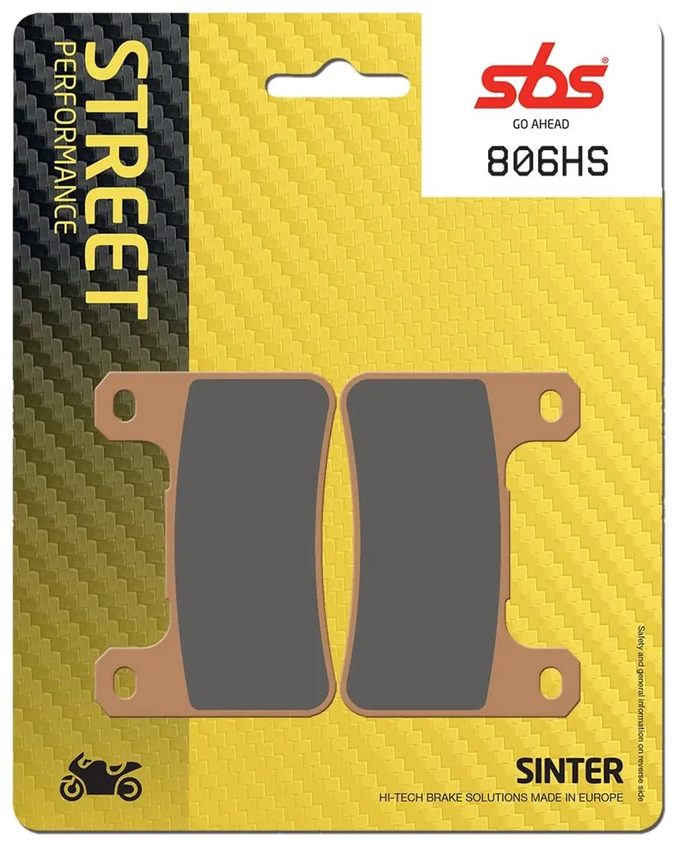 SBS 806HS Gesinterde Remblokken