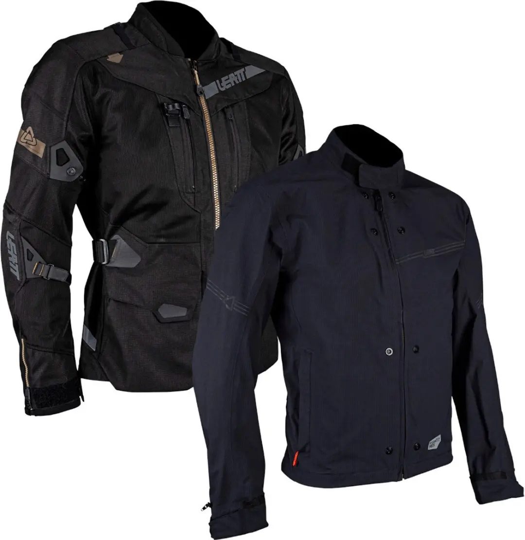 Leatt ADV FlowTour 7.5 Stealth Waterdichte Textieljas - 3XL