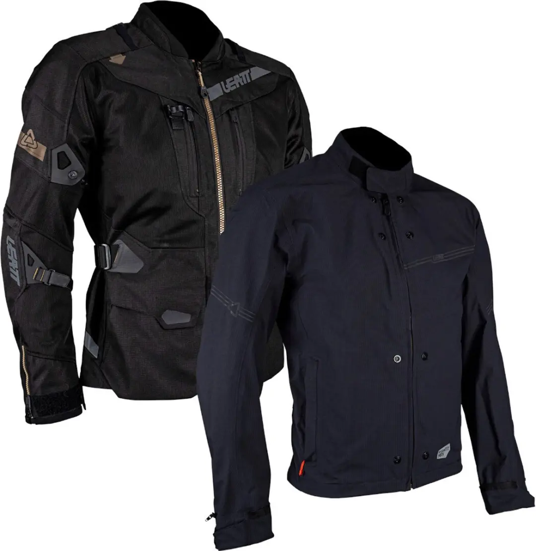 Leatt ADV FlowTour 7.5 Stealth Waterdichte Textieljas - 3XL
