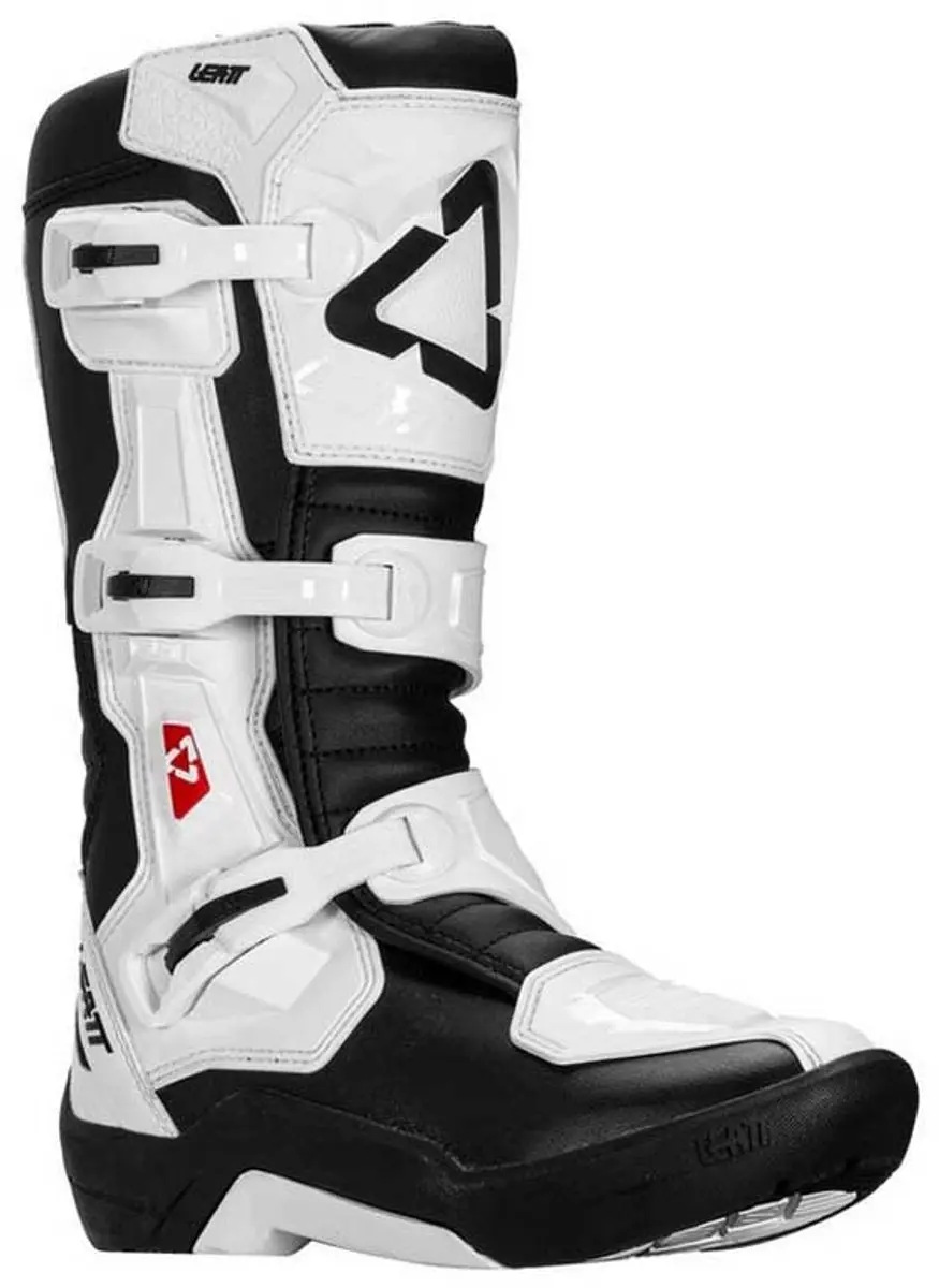 Leatt 3.5 Off-road Laarzen Wit,Zwart EU 34 Kinderen