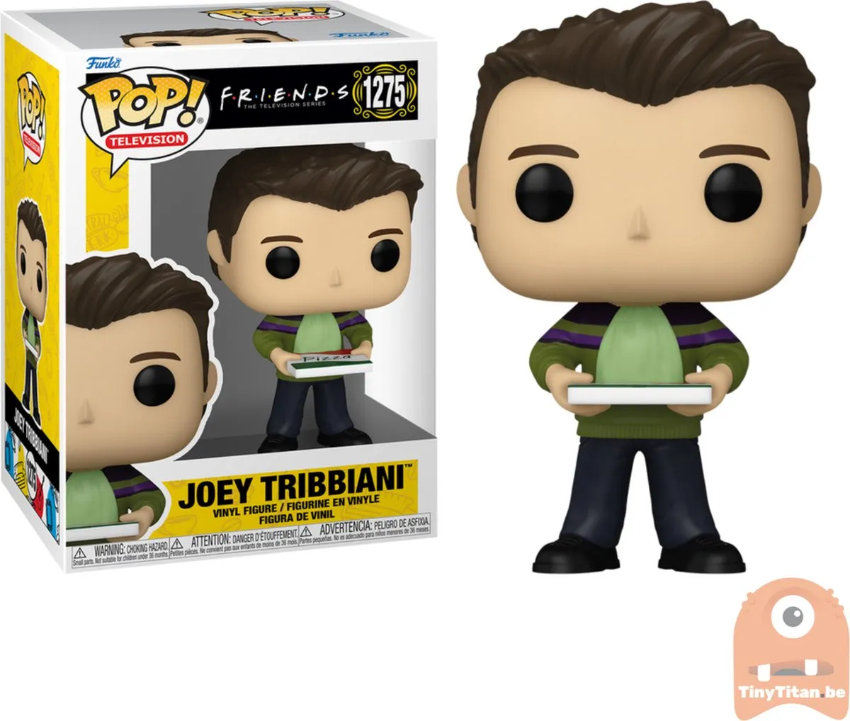 Funko Pop! Friends Joey Tribbiani - 9,5 cm - #1275