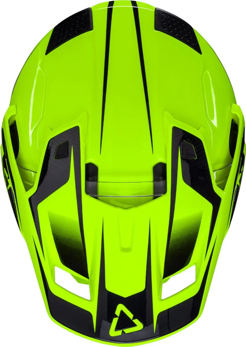 Leatt ADV 8.5 Hi-Viz Integraalhelm S - Zwart/Fluor