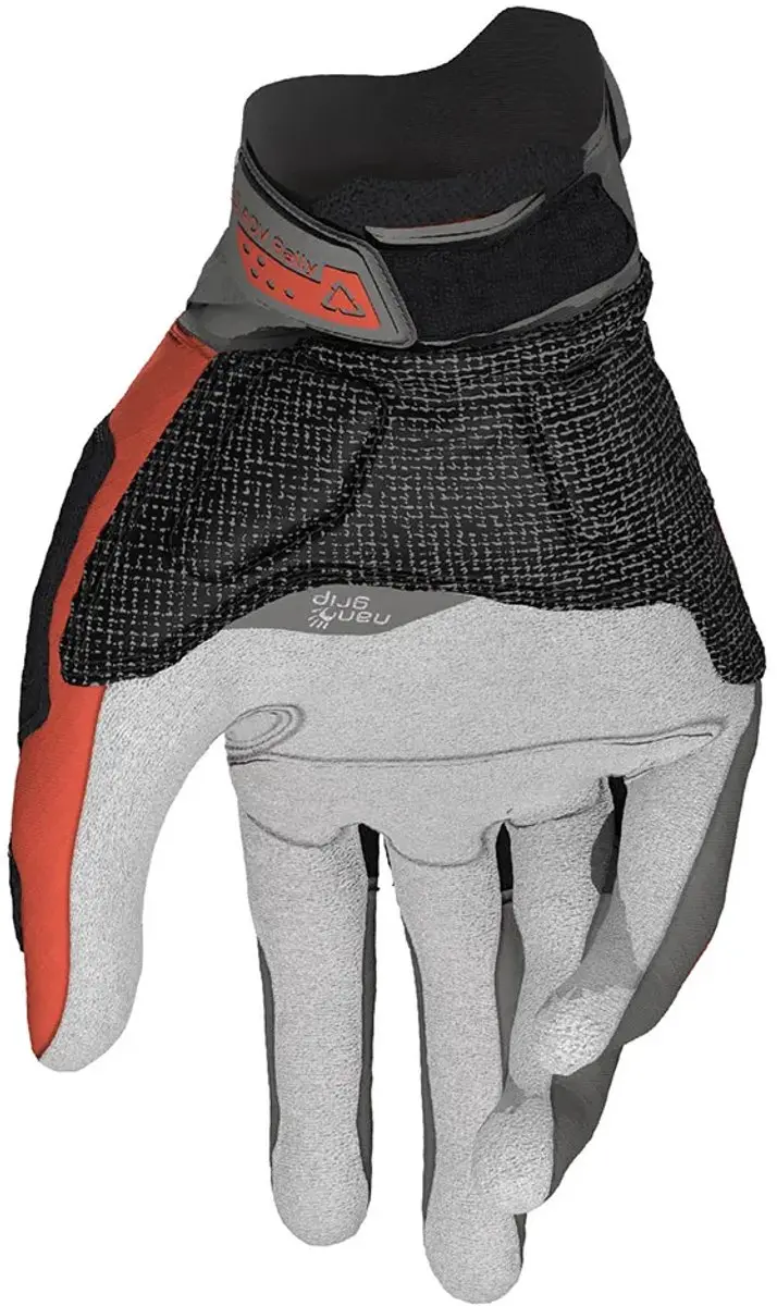 Leatt ADV Rally 5.5 Handschoenen - Zomer - S - Grijs/Oranje/Rood
