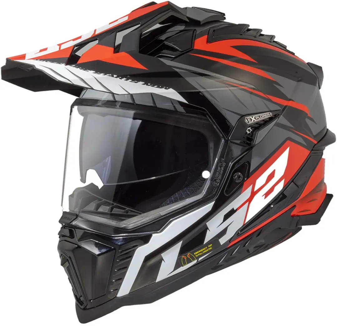 LS2 MX701 Explorer Spire Adventure Helm
