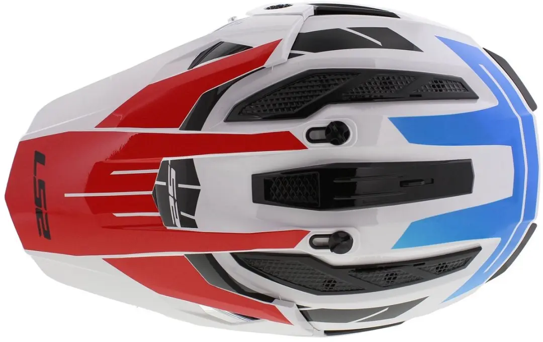 LS2 MX702 Pioneer II Adventure Helm - XXXL - Wit