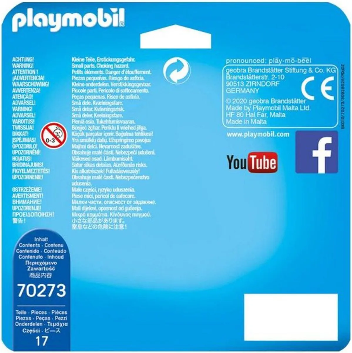 Playmobil Duo Pack Piratenkapitein & Roodroksoldaat 70273 - Multicolor