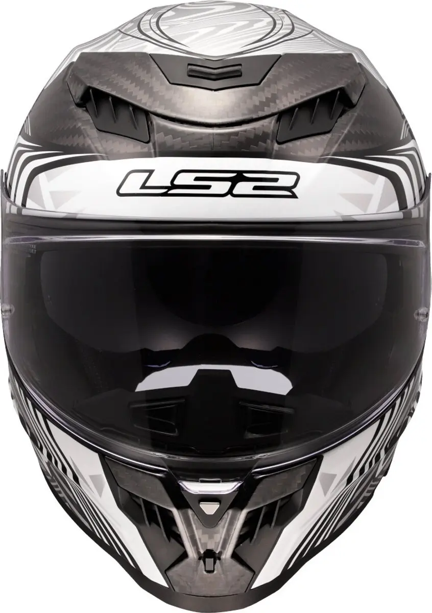 LS2 FF807 Dragon Enthum Integraalhelm - L - Zwart/Zilver