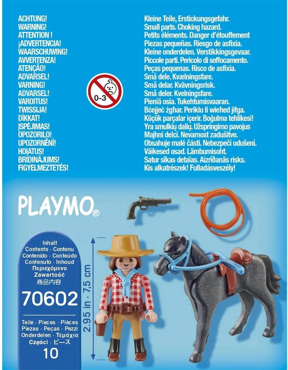 Playmobil Special Plus Western Ruiter 70602 - Multicolor