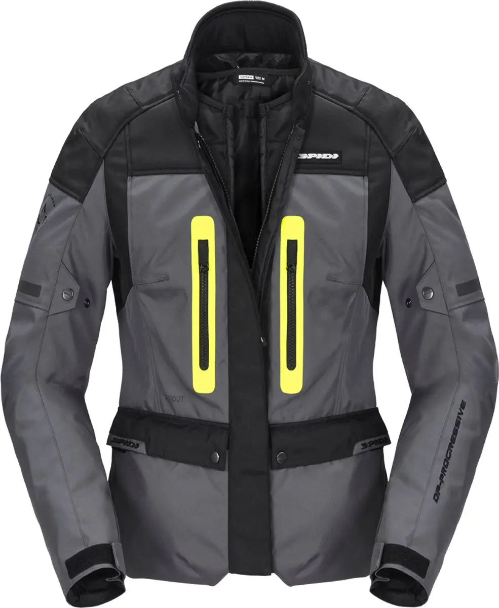 Spidi Traveler 3 Jas Dames Fluo Geel