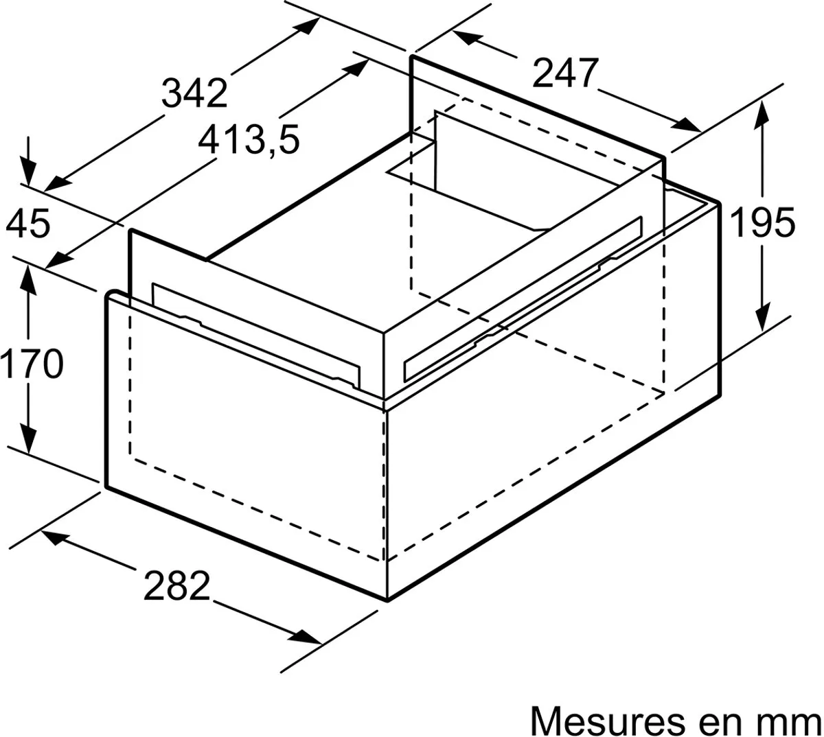 Bosch DWZ2CX5C6 Recyclageset - Gris