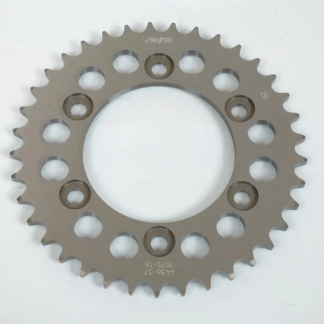Couronne de transmission Sunstar pour moto Ducati 1000 GT 2006 à 2010 37 dents