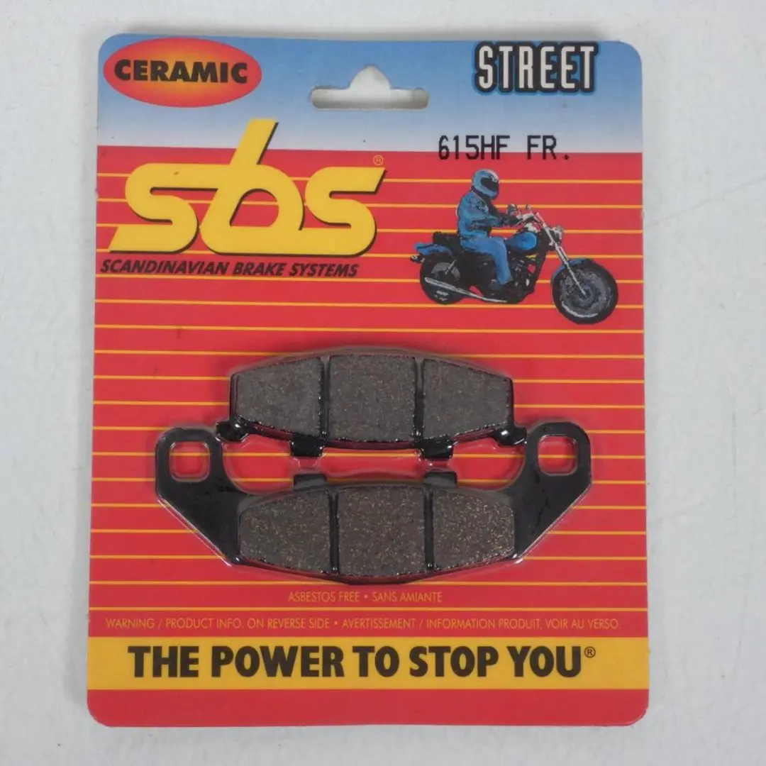SBS-remblok voor Kawasaki 250 ZXR motorfiets, bouwjaar 1989-1990, 615HF, nieuw
