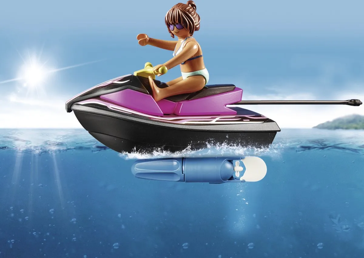 Playmobil Family Fun Starterpack Waterscooter 70906 - Multicolor