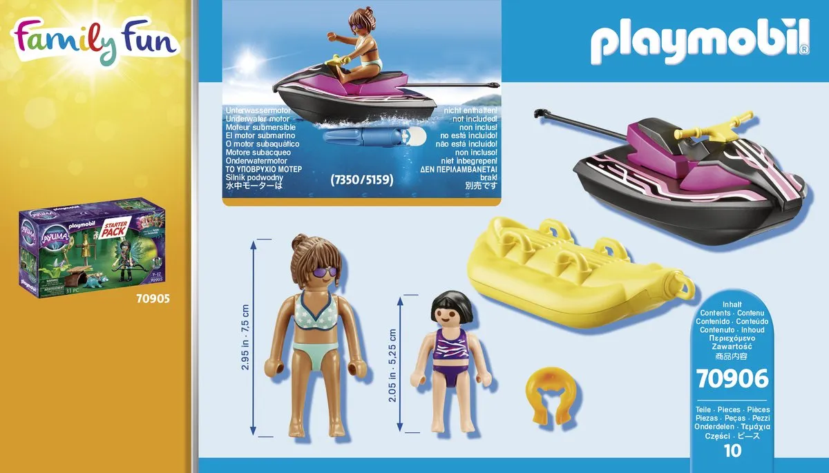 Playmobil Family Fun Starterpack Waterscooter 70906 - Multicolor