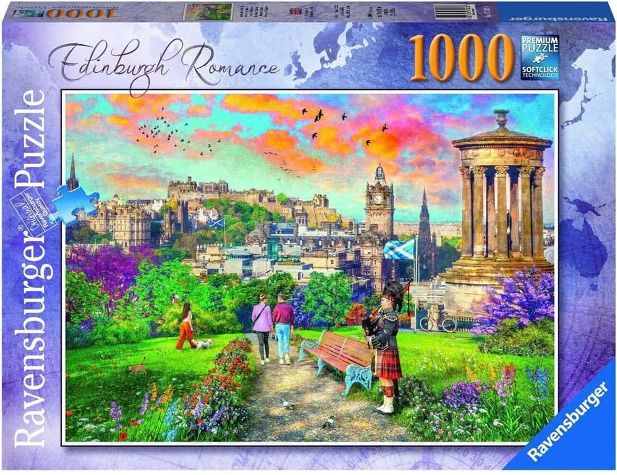 Ravensburger Edinburgh Romance Legpuzzel 1000 Stuks - Multicolor