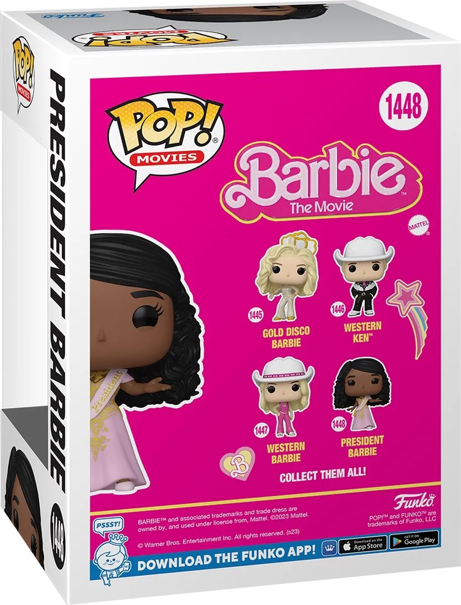 Funko Pop Movies President Barbie #1448 - Multi