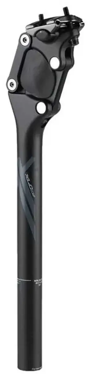XLC SP-S07 Zadelpen 30.9x350mm - Verend - Zwart