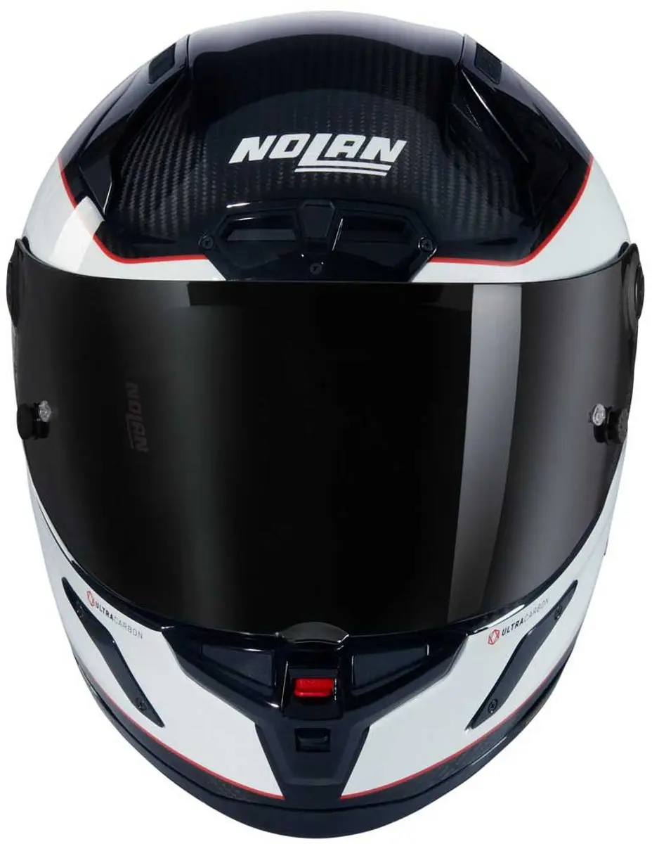 Nolan X-804 RS Asso Di Picche 343 Carbon Integraalhelm - Zwart/Rood/Wit - afbeelding 2 van 6