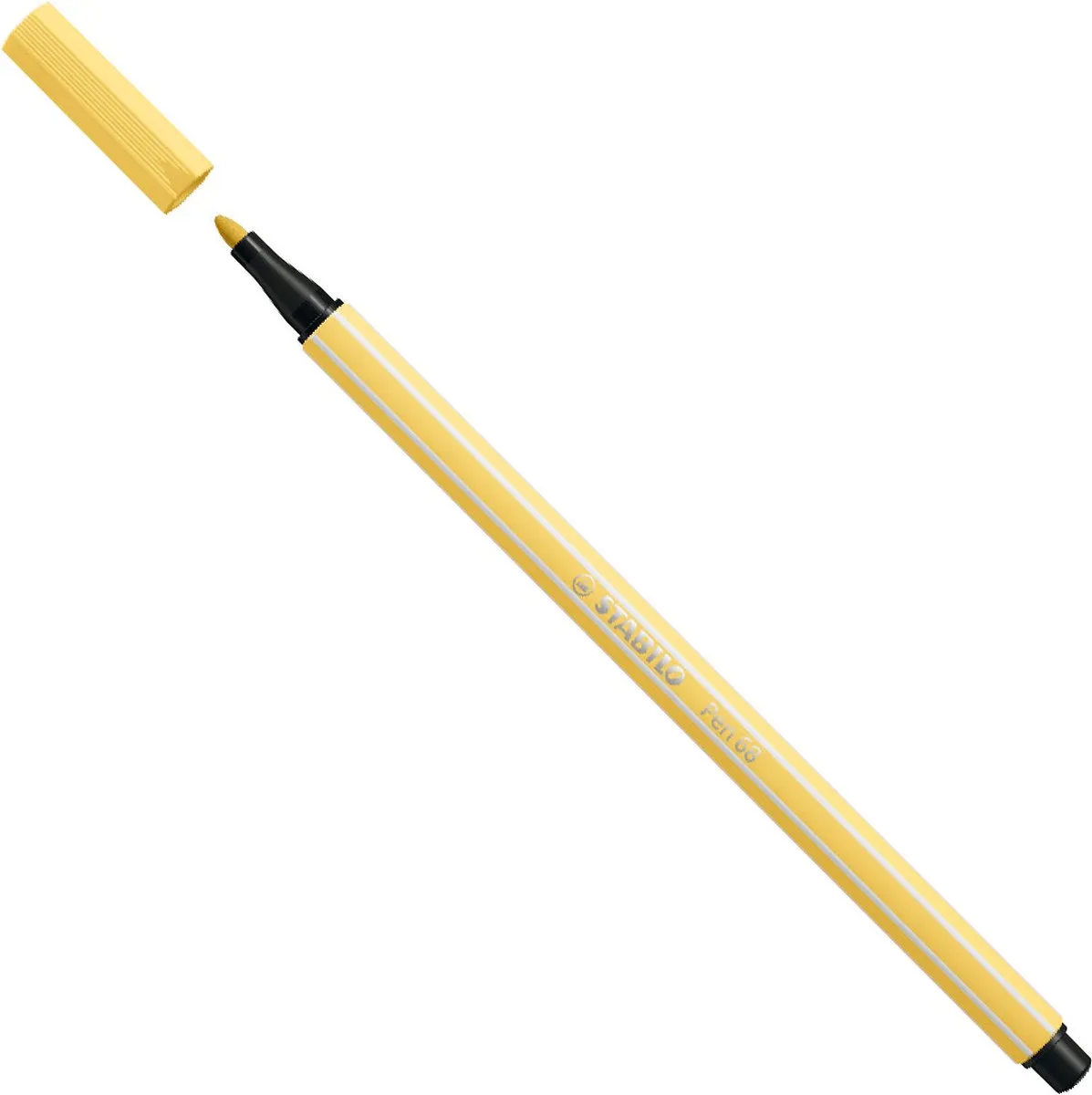 STABILO Pen 68/23 Viltstift - Lichtgeel