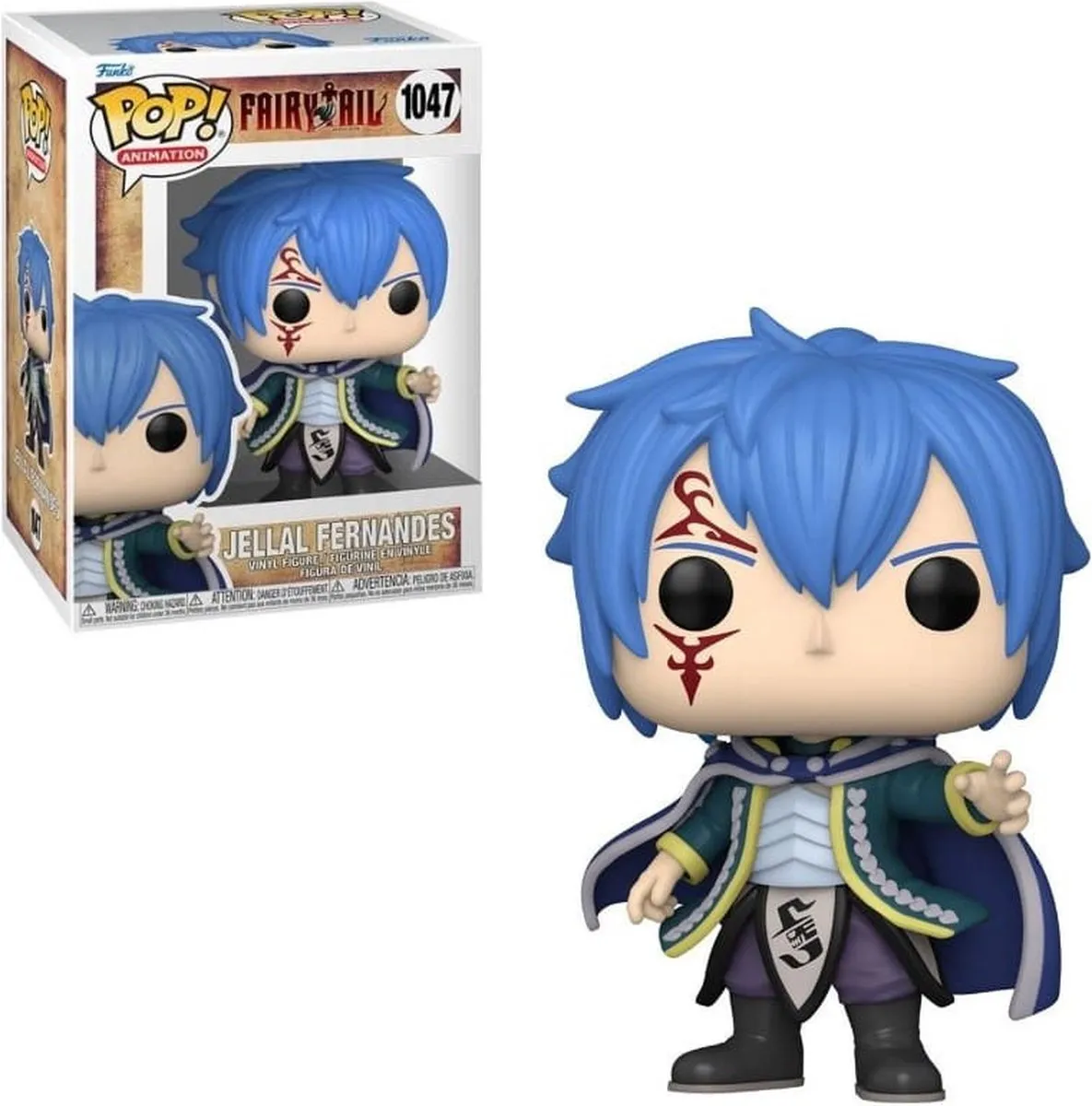 Funko POP! Animation Jellal Fernandes 57339 Verzamelfiguur - 9 cm - Multicolor