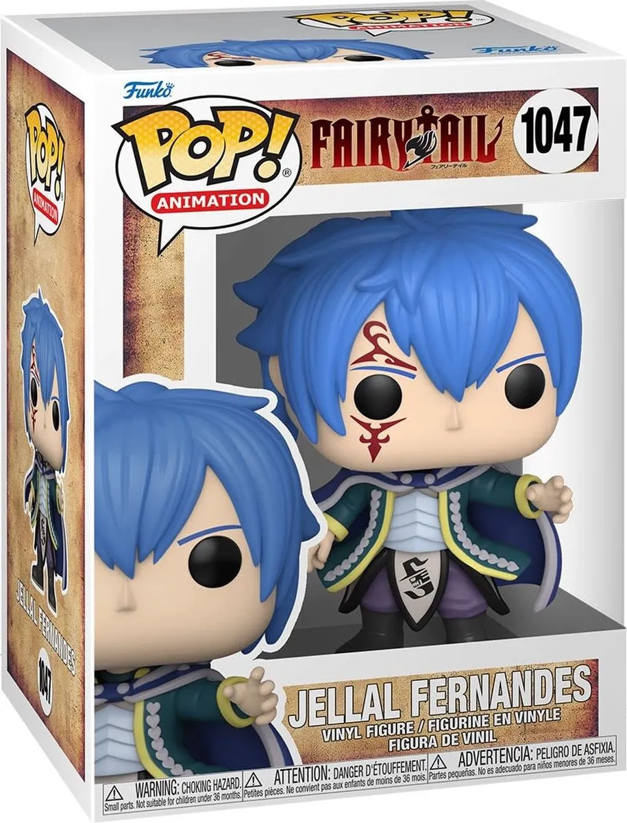 Funko POP! Animation Jellal Fernandes 57339 Verzamelfiguur - 9 cm - Multicolor