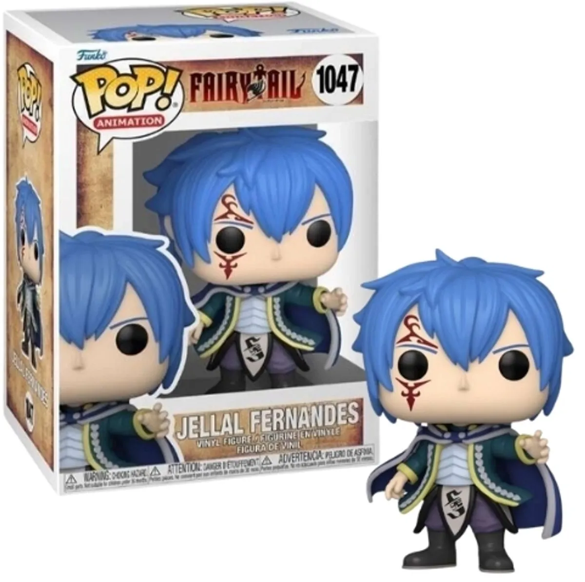 Funko POP! Animation Jellal Fernandes 57339 Verzamelfiguur - 9 cm - Multicolor