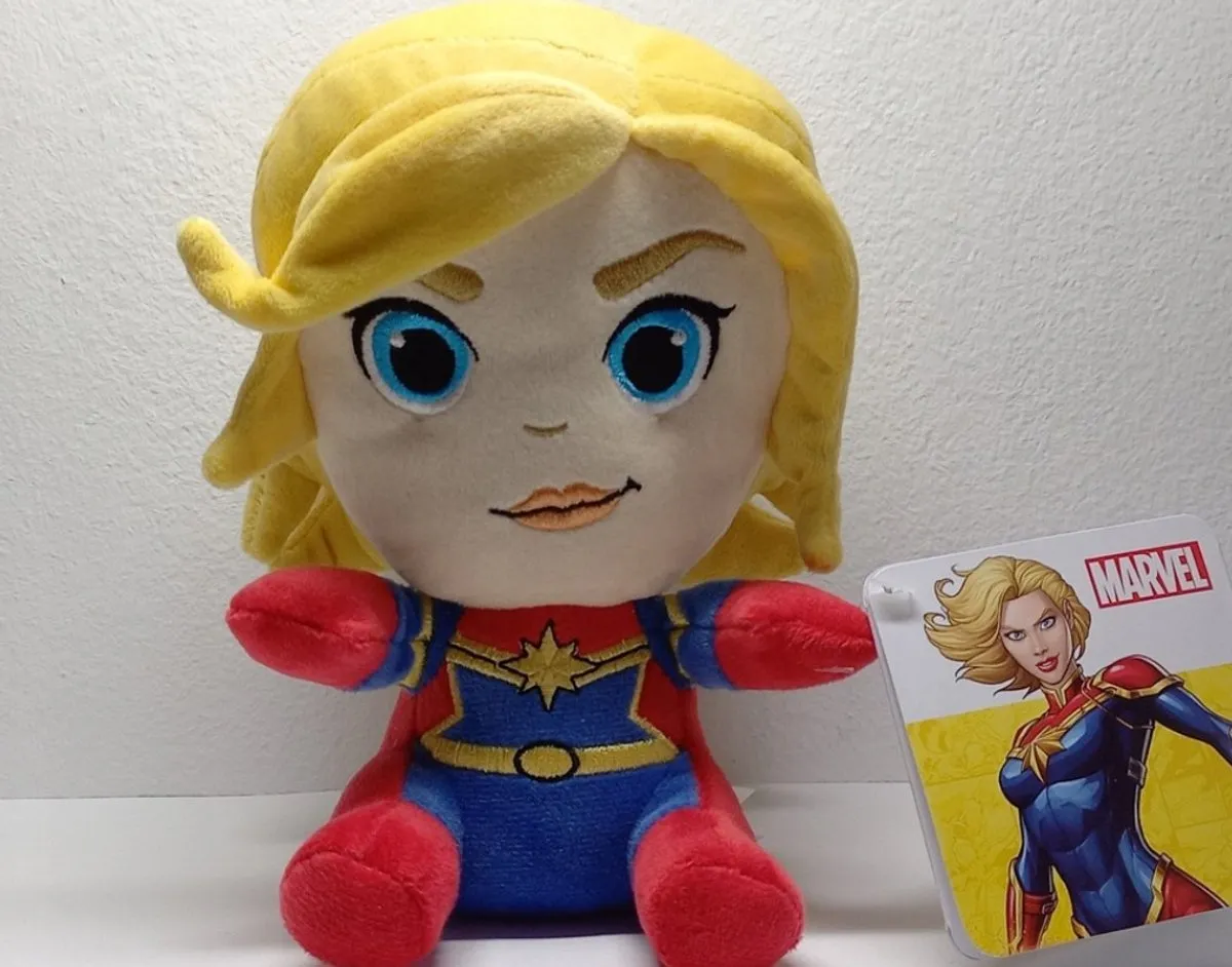 Disney Captain Marvel Pluche 16cm - Multicolor - afbeelding 2 van 2