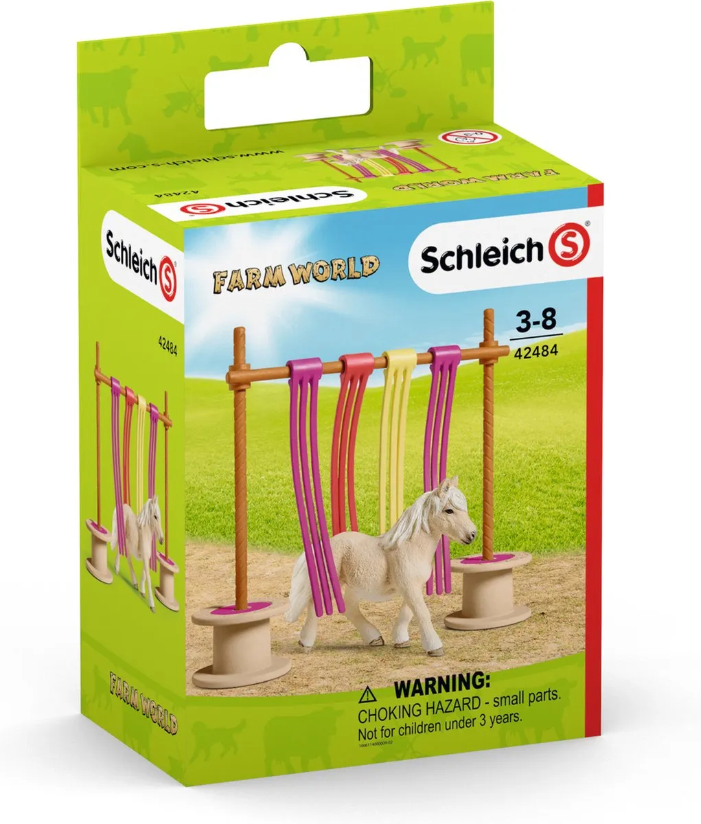 Schleich Pony Curtain Obstacle 42484 - Multicolor