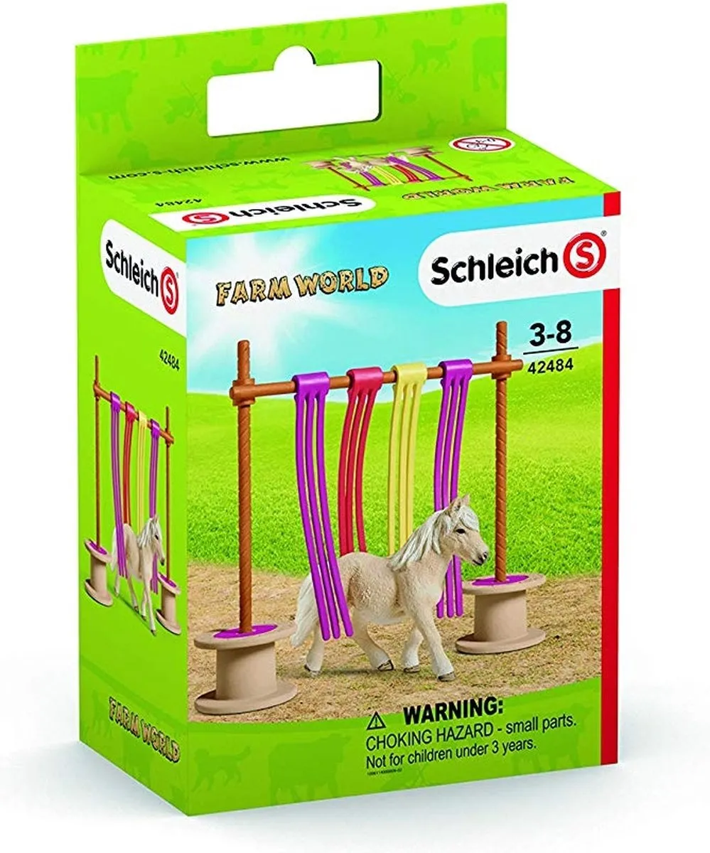 Schleich Pony Curtain Obstacle 42484 - Multicolor