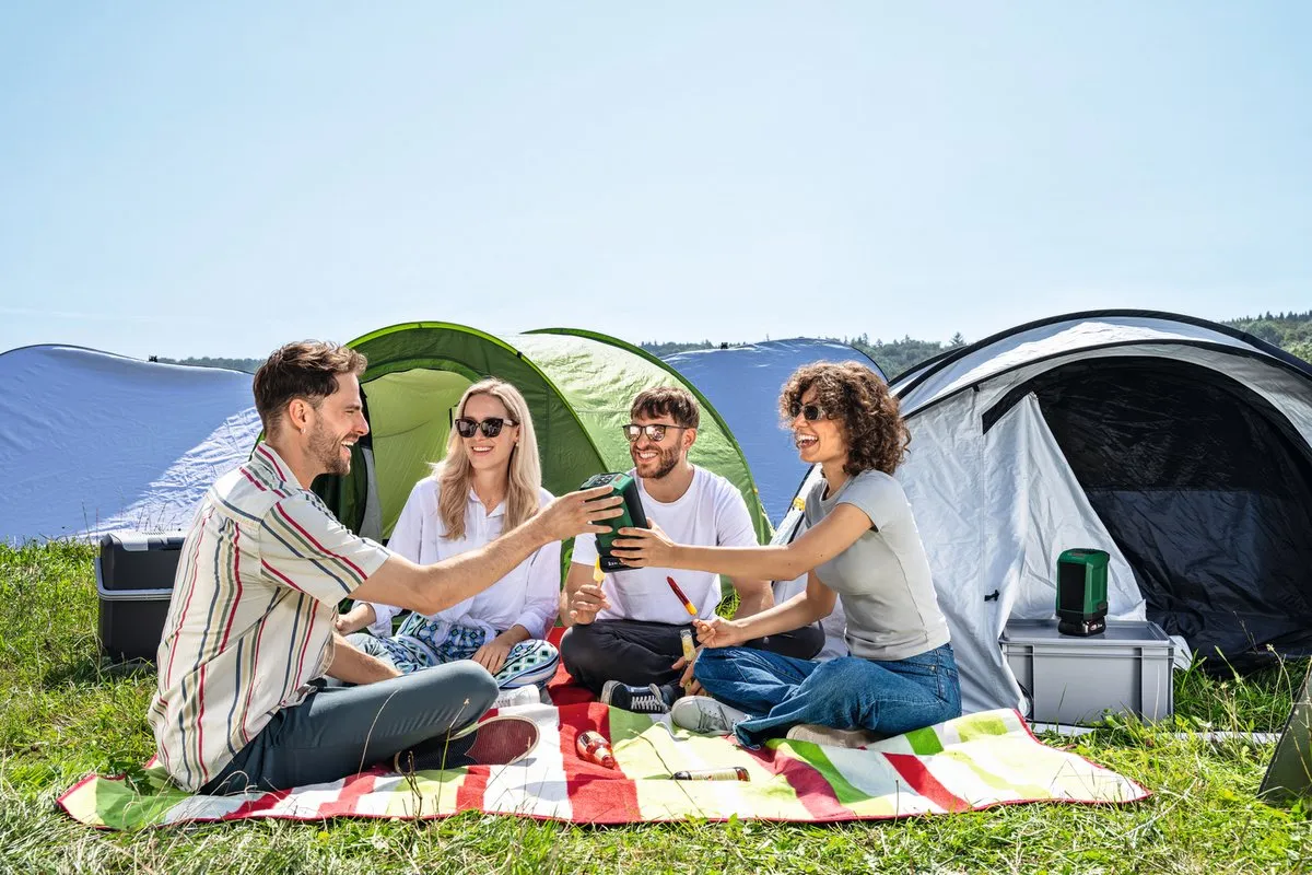 Bosch UniversalSpeaker 18V-1 Bluetooth Speaker - Groen